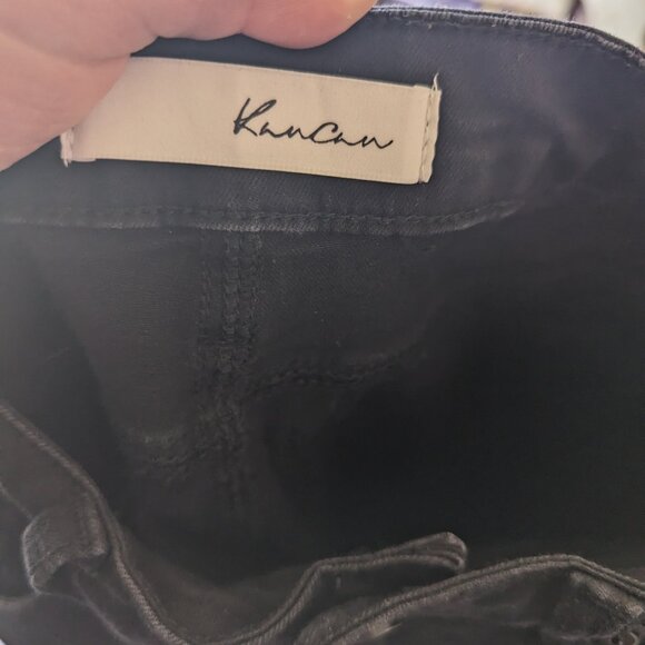 KanCan High Rise Skinny 9/28 Black | Grunge | Emo | Goth - Picture 7 of 7